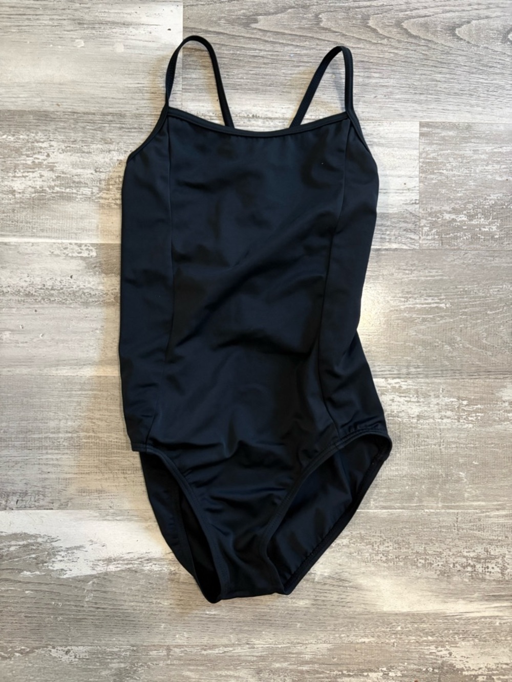 Classic Black One-Piece dance leotard